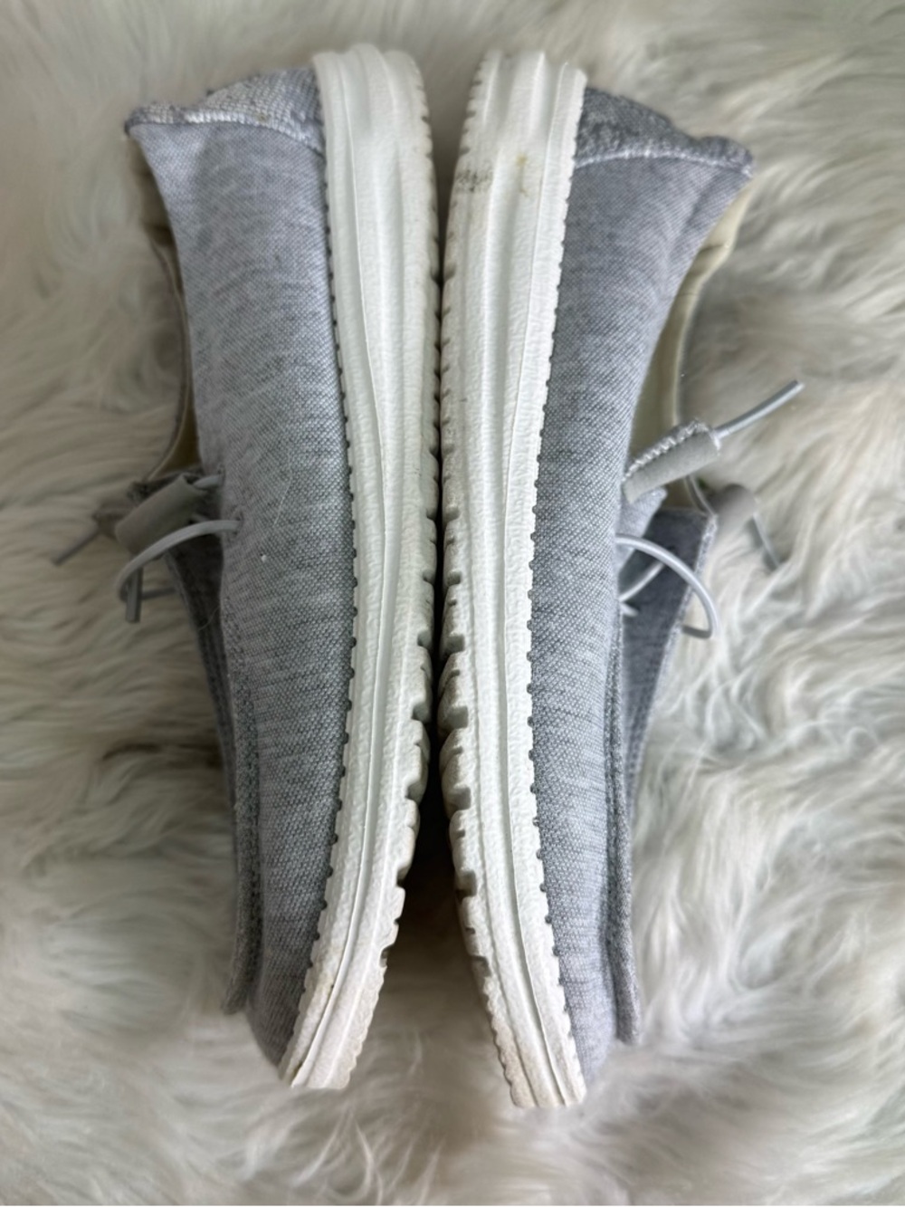 Hey Dude Wendy Glacier Slip On Shoes Women’s 8 Gray - Picture 8 of 9